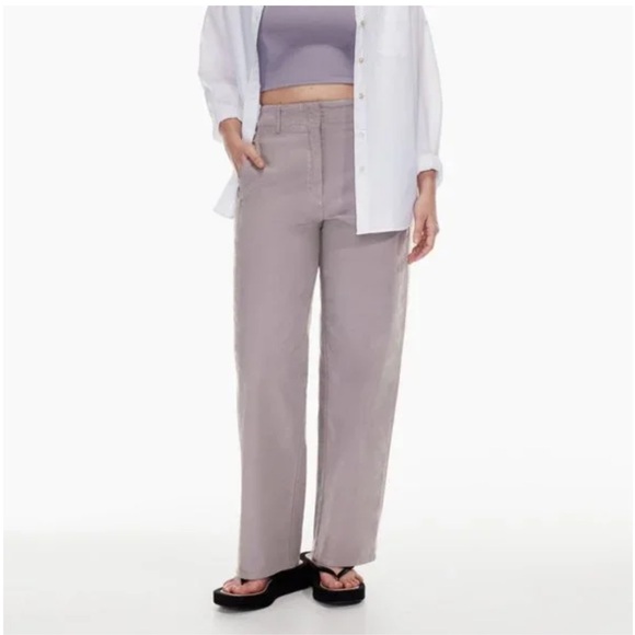 ARITZIA Wilfred Free Ascendant Pant in Deep Taupe - Picture 12 of 16